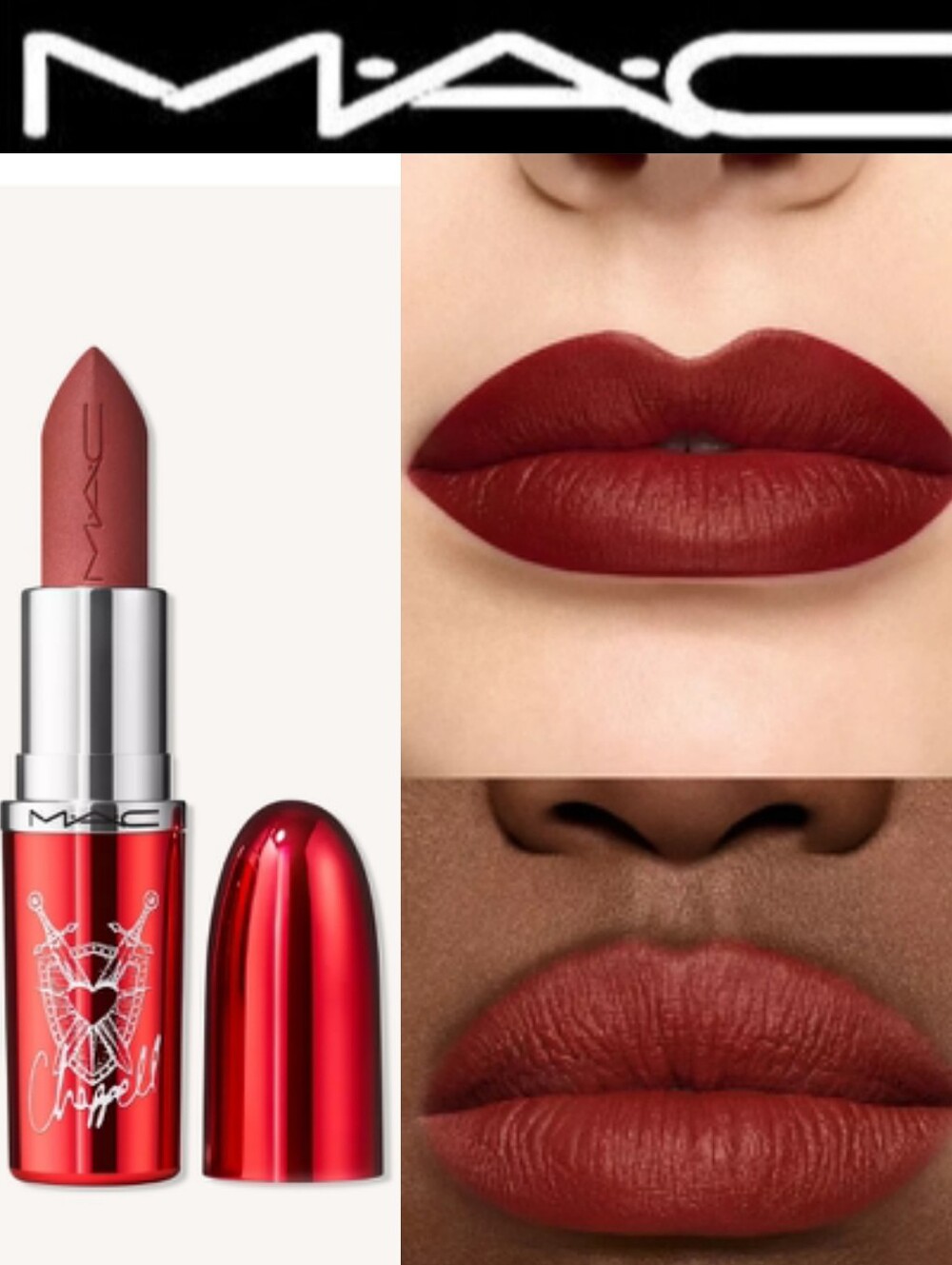 MAC Cosmetics Chappell Roan Viva Glam Macximal Silky Matte Lipstick